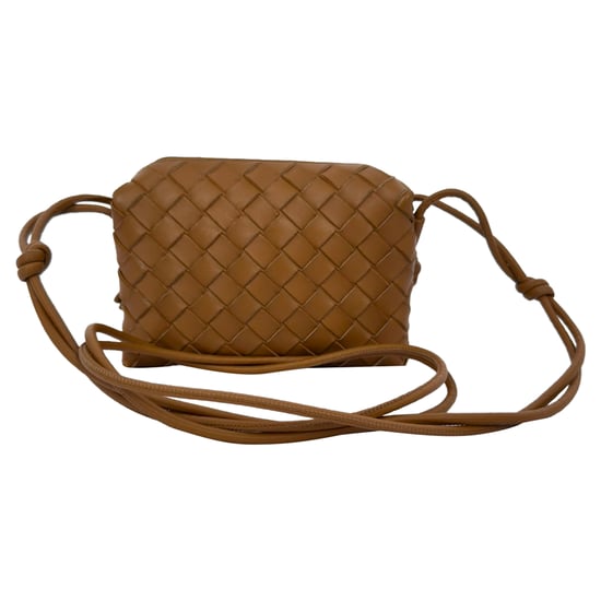 Bottega Veneta Mini Loop Camera Bag in Brown Lamb Leather - Image 1
