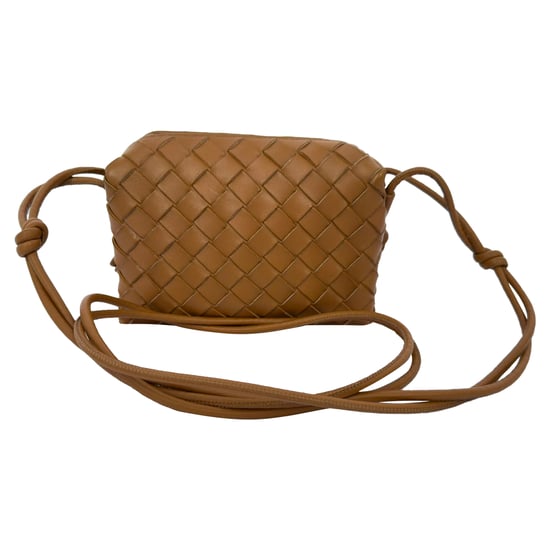 Bottega Veneta Mini Loop Camera Bag in Brown Lamb Leather - Image 2
