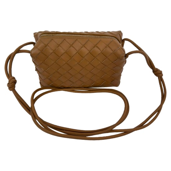 Bottega Veneta Mini Loop Camera Bag in Brown Lamb Leather - Image 3