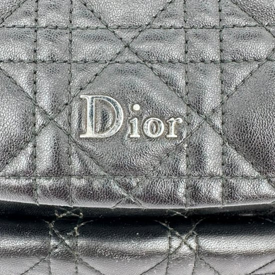 Dior Stardust Cannage Quilted Backpack in Black Lamb Leather - Image 3