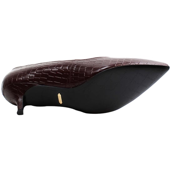 Vionic Kit Josie Croc Womens Wine Pointy Heels - Image 5
