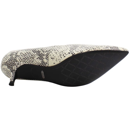 Vionic Kit Josie Snake Womens White/Black Pointy Heels - Image 4