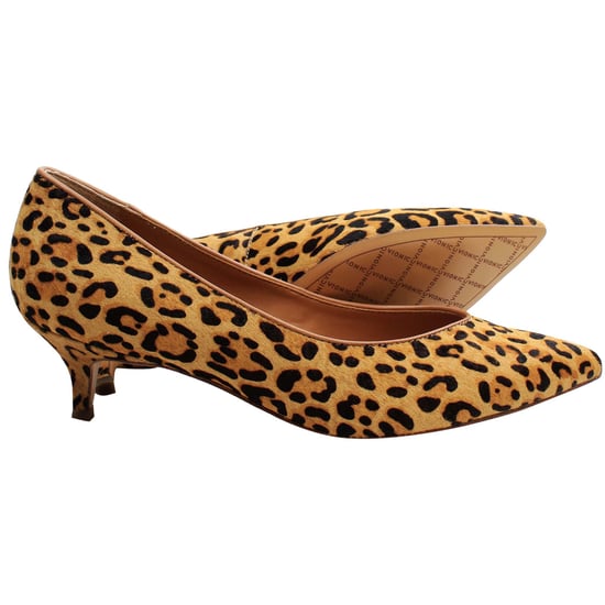 Vionic Kit Josie Leopard Womens Brown Pointy Heels - Image 4