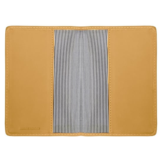 Timberland Genuine Leather Light Brown Passport Cover & Luggage Tag - Image 3