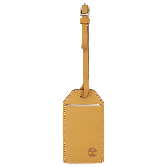 Timberland Genuine Leather Light Brown Passport Cover & Luggage Tag - Image 4