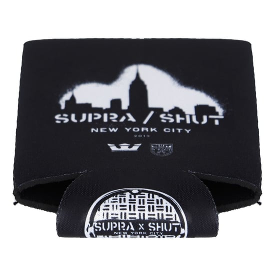 Supra New York City Black White Shut Kozzie Cup Holder - Image 2