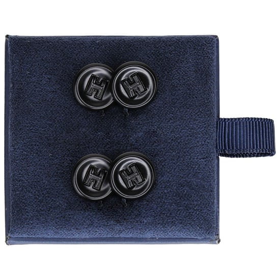 Hackett Non Enamel Mens Black Button - Image 1