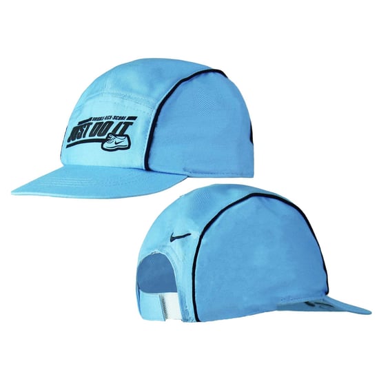 Nike Retro Just Do It Kids Blue Cap - Image 3