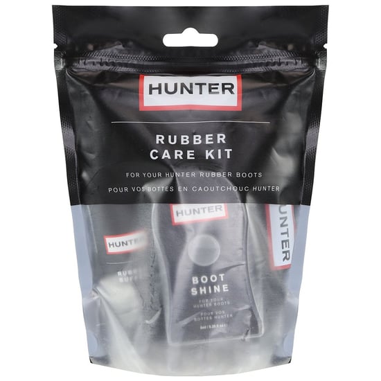 Hunter Cotton Cloth Boot Shine 6ML Rubber Buffer 100ML Care Kit - Image 1