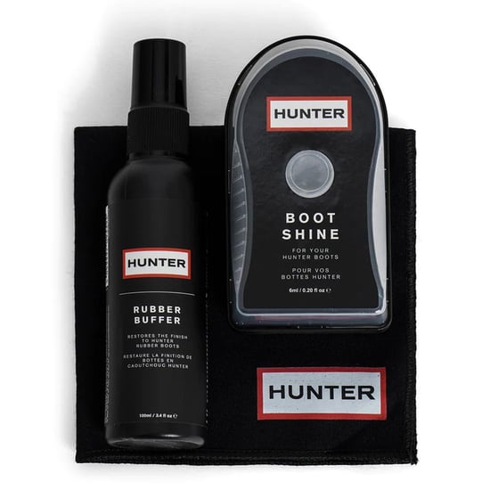 Hunter Cotton Cloth Boot Shine 6ML Rubber Buffer 100ML Care Kit - Image 2
