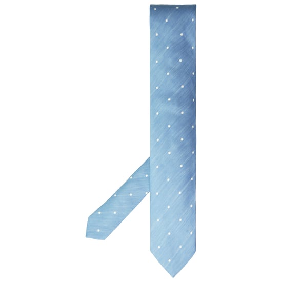 Hackett London Casual Dot Mens Blue Ties - Image 1