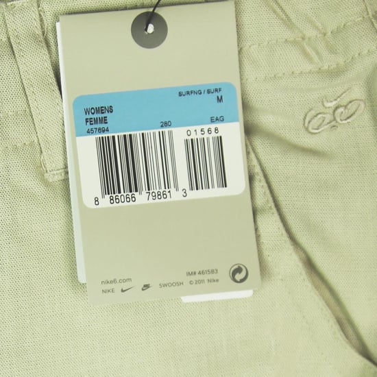 Nike SB Grind Trims Womens Cream Chino Trousers - Image 2