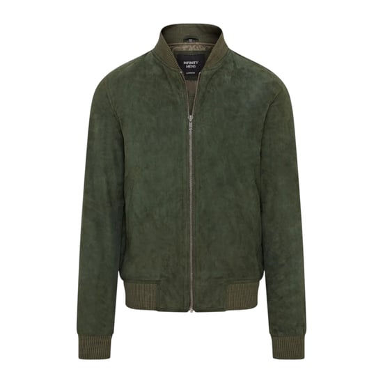 Mannen Green Goat Suede MA-1 Bomberjack-Antalya - Image 2