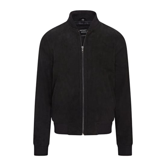 Mens Black Goat Suede MA-1 Bomberjack-Antalya - Image 2