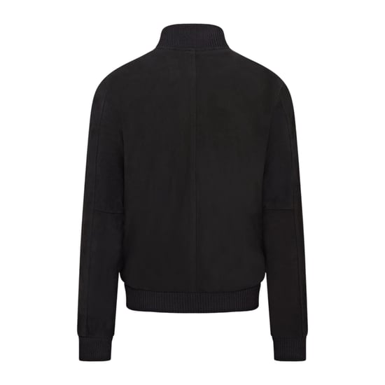 Mens Black Goat Suede MA-1 Bomberjack-Antalya - Image 5