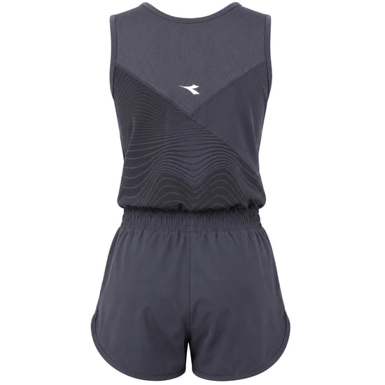 Diadora Sports Womens Black Jumpsuit - Image 2