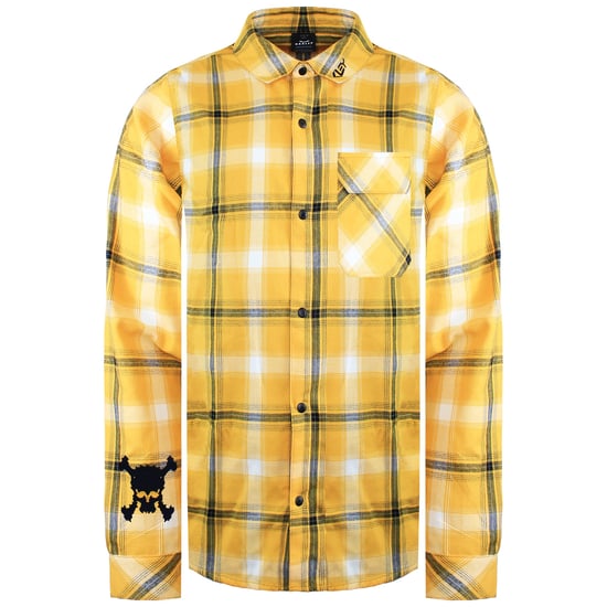 Oakley TC Everywhere Flannel Mens Yellow Shirt - Image 1