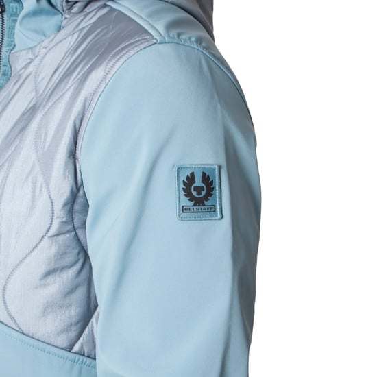 Belstaff Limiter Artic Blue Hooded Jacket - Image 4