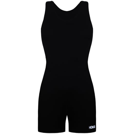 Hoka Logo Womens Black Playsuit - Image 1