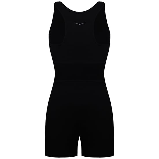 Hoka Logo Womens Black Playsuit - Image 2