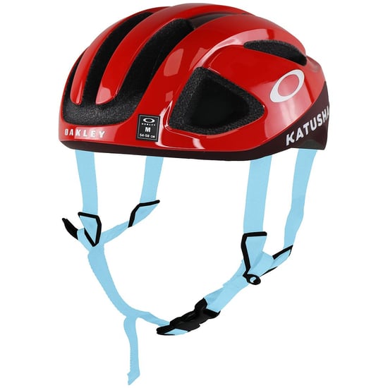 Oakley Light Comfortable Red Cycling Helmet - Image 3