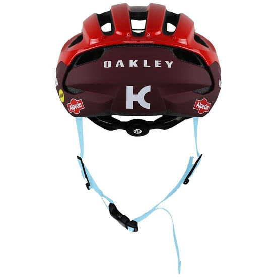 Oakley Light Comfortable Red Cycling Helmet - Image 4