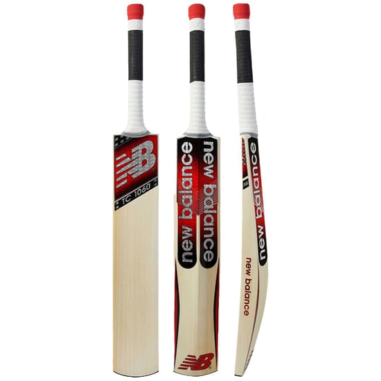 New Balance TC 1060 Red Adults Mens Cricket Bat - Image 1