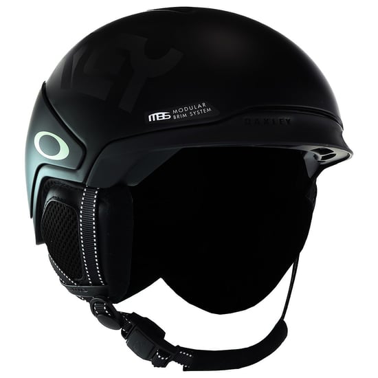 Oakley Black Matte Snowboarding Helmet - Image 2