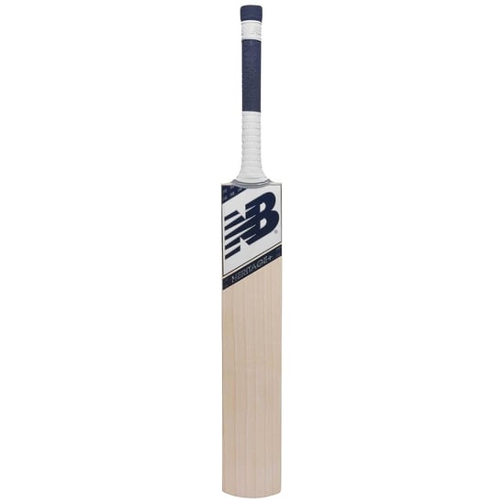 New Balance Heritage+ Blue Silver Mens Cricket Bat - Image 2