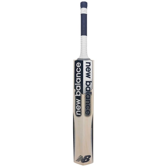 New Balance Heritage+ Blue Silver Mens Cricket Bat - Image 3