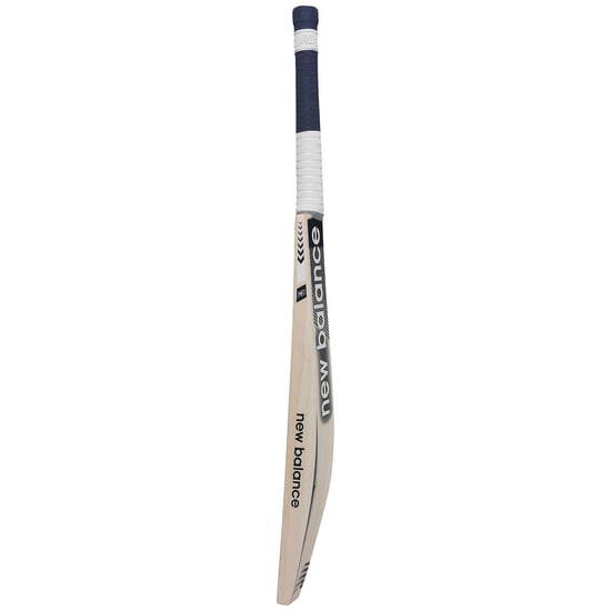 New Balance Heritage+ Blue Silver Mens Cricket Bat - Image 4