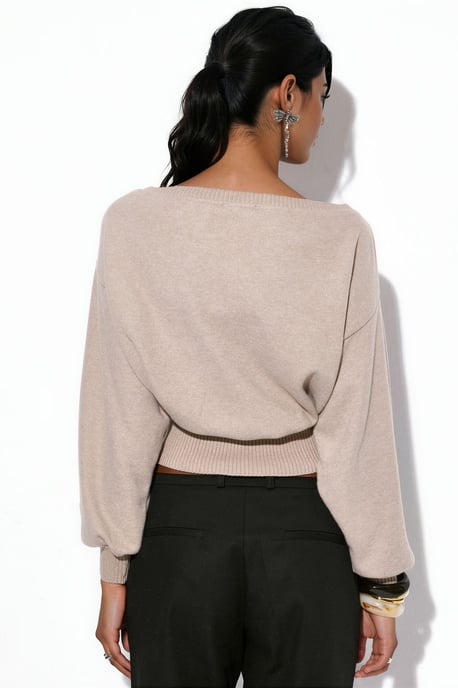 Dames Geribbelde Coltrui - Image 3