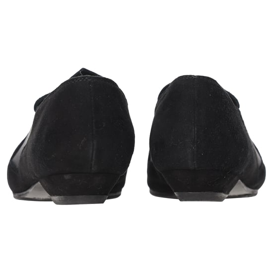 Acne Studios Pointed-Toe Slip-On Loafers in Black Suede - Image 3