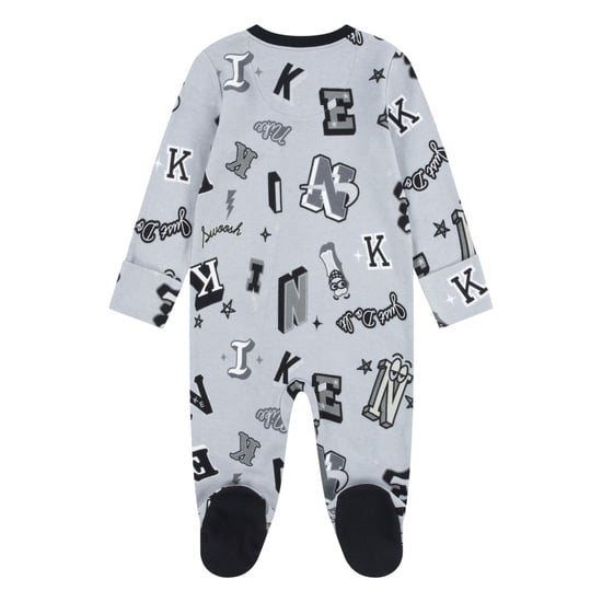 Nike Baby Boys Next Gen Full Foot Romper (Smoke Grey) - Image 2