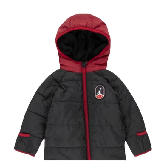 Nike Air Jordan-jumpsuit met capuchon voor baby’s (Zwart) - Image 2