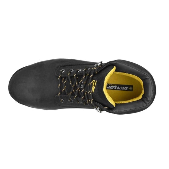 Dunlop Veiligheidslaarzen voor heren van nubuck met stalen neus (Zwart) - Image 3