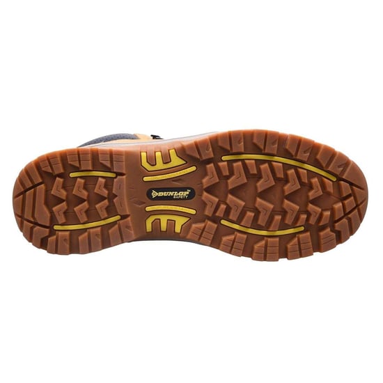 Dunlop Veiligheidslaarzen voor heren van nubuck met stalen neus (Honing) - Image 4