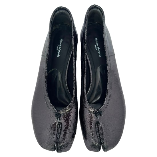 Maison Margiela Tabi Block Heels in Black Leather - Image 4