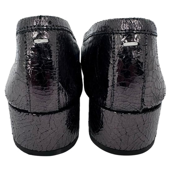 Maison Margiela Tabi Block Heels in Black Leather - Image 6