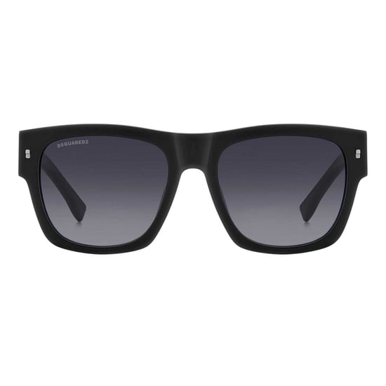 DSquared2 Herr Ikon Solglasögon (Matte Svart) - Image 1