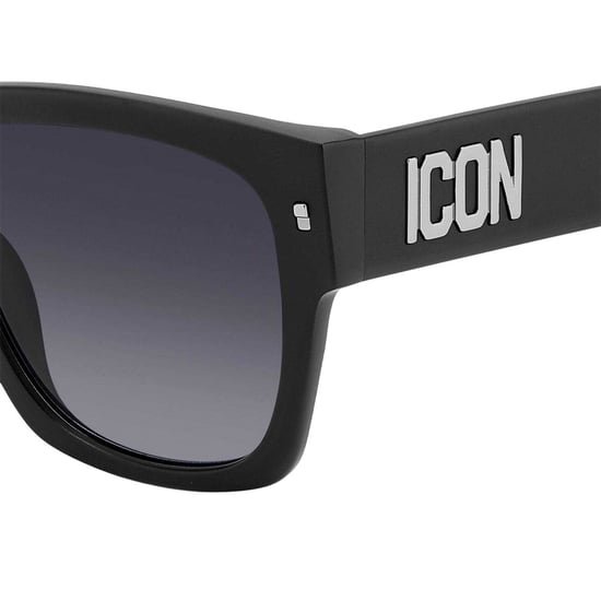 DSquared2 Herr Ikon Solglasögon (Matte Svart) - Image 3