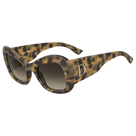 DSquared2 Solglasögon i fjärilsmodell för kvinnor/damer (Honung) - Image 2