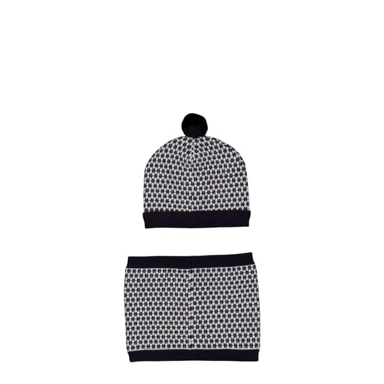 Carrement Beau Set met muts en sjaal voor kinderen (Lichtgrijs) - Image 2