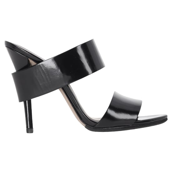 Alexander Wang Hakken Muiltjes in Zwart Lakleder - Image 1