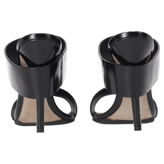 Alexander Wang Hakken Muiltjes in Zwart Lakleder - Image 3
