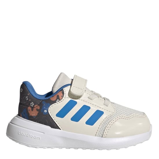 Boys adidas Tensaur Run 3 Trainers in Off White/Lucid - Image 1