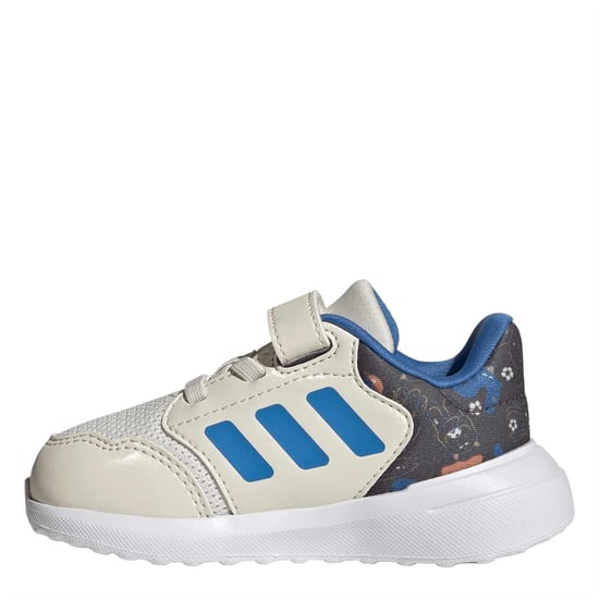 Boys adidas Tensaur Run 3 Trainers in Off White/Lucid - Image 2