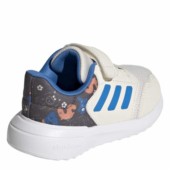 Boys adidas Tensaur Run 3 Trainers in Off White/Lucid - Image 4