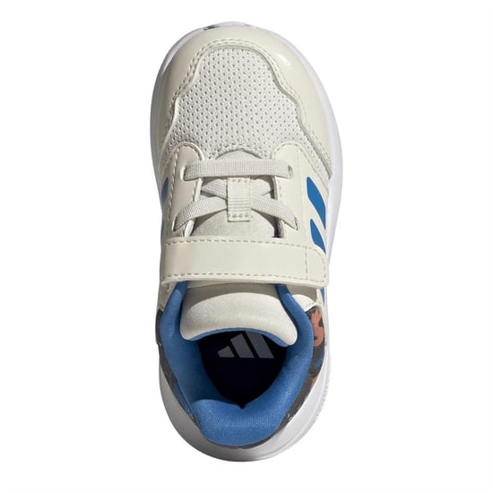 Boys adidas Tensaur Run 3 Trainers in Off White/Lucid - Image 5
