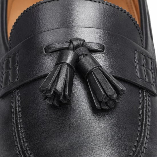 Roamers M059 Mens Loafer Shoes Black - Image 3